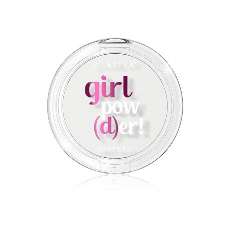 Claresa GIRL POW(D)ER! Pressed Powder No 00 Transparent (12g)