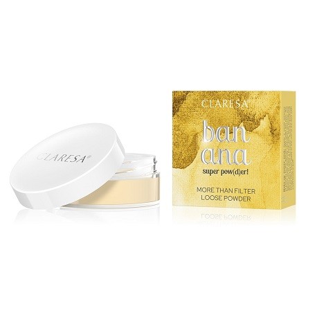 Claresa SUPER POW(D)ER! Banana Anti-Redness Loose Powder (12g)