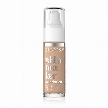 Claresa SKIN MAKER Full Coverage Smoothing Foundation No 06 Golden Beige (30g)