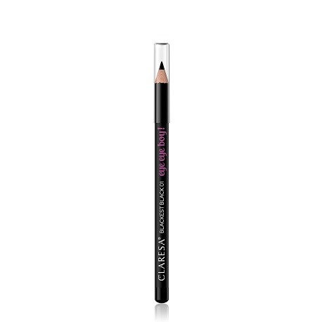 Claresa EYE EYE BOY! Long Lasting Eye Pencil No 01 Blackest Black