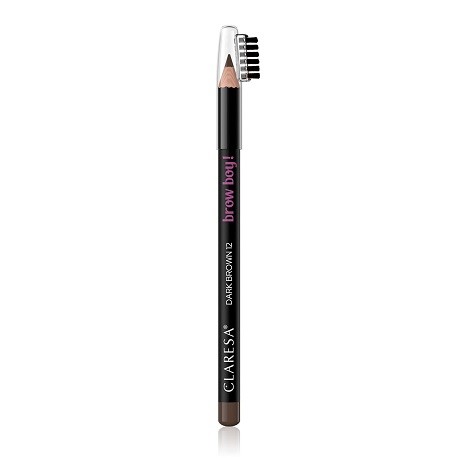 Claresa BROW BOY! Long Lasting Eyebrow Pencil No 12 Dark Brown