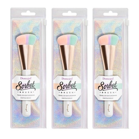Donegal SORBET Contour Brush