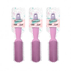 Donegal PINK LYCHEE Hair Brush No 1274