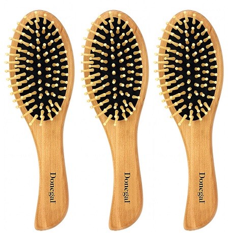 Donegal Nature Gift Wooden Massage Hair Brush No 9037