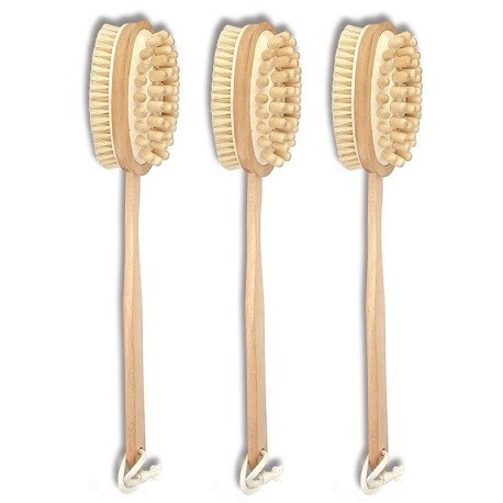 Donegal Nature Gift Double Wooden Bath And Massage Brush