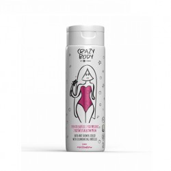 HiSkin Crazy Body Bath Liquid With Illuminating Rose Gold Particles "Marshmallow" 250ml