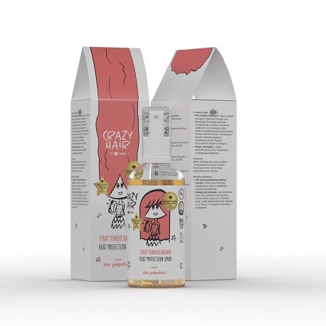 HiSkin Crazy Hair Heat Protection Spray "Pink Grapefruit" 100ml