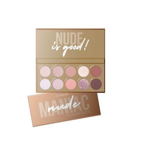 Claresa NUDE MANIAC Eyeshadow Palette (12g)