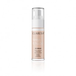 Claresa KEEP IT NUDE! CC Cream Moisturizing Foundation No 102 Warm Medium (33g)
