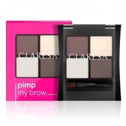 Claresa PIMP MY BROW Eyebrow Styling Set No 02 Deep Brown (4g)
