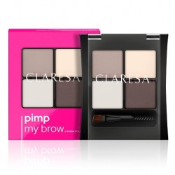 Claresa PIMP MY BROW Eyebrow Styling Set No 01 Soft Brown (4g)