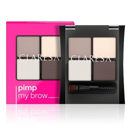 Claresa PIMP MY BROW Eyebrow Styling Set No 01 Soft Brown (4g)