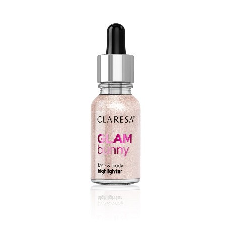 Claresa GLAM BUNNY Face & Body Liquid Highlighter No 03 Shimmer Princess (16g)
