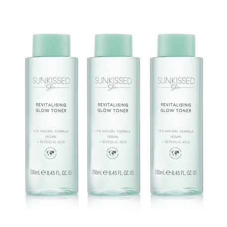 Sunkissed Skin Revitalising Glow Toner With Glycolic Acid 250ml