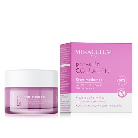 Miraculum Collagen pro-skin Anti-Wrinkle Night Cream Mask 50ml