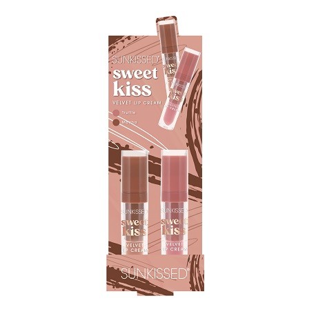 Sunkissed Sweet Kiss Velvet Lip Cream Duo
