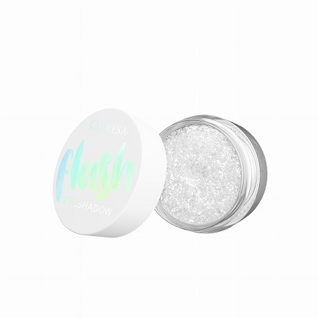 Claresa FLASH Sparkling Eyeshadow No 01 Snow Queen (3g)
