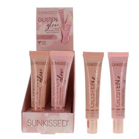 Sunkissed GLISTEN GLOW Liquid Highlighter Duo 2x15ml