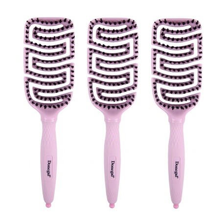 Donegal PASTEL VIOLET Βούρτσα Μαλλιών Για Ξεμπέρδεμα
