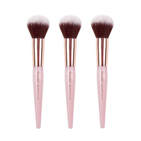 Donegal MINERAL PINK Round Powder Brush