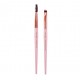 Donegal MINERAL PINK Eyeshadow Application & Blending Brushes
