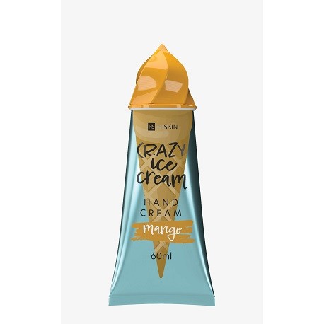HiSkin CRAZY ICE CREAM Κρέμα Χεριών "Μάνγκο" 80ml