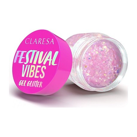 Claresa FESTIVAL VIBES Gel Glitter No 02 We Found Love (9.5g)