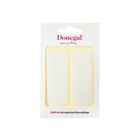 Donegal French Manicure Stencil Strips (32pcs) (9577)