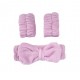 Donegal Soft Headband & Wristband Skincare Set (3pcs) (6058)