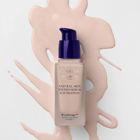 Claresa “Natural Skin” Tinted Serum Foundation - Fair Neutral 0N (32ml)