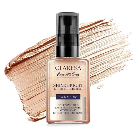 Claresa SHINE BRIGHT Liquid Highlighter for Face & Body (50ml)