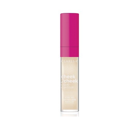 Claresa CHEEK 2 CHEEK Creamy Liquid Highlighter No 01 Crystal Light (7g)