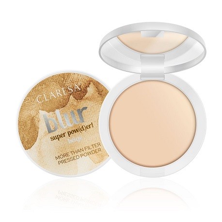 Claresa SUPER POW(D)ER! Blur Smoothing Effect Pressed Powder BEIGE (10g)
