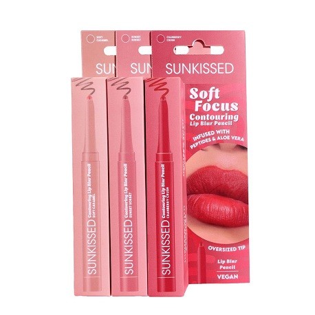 Sunkissed Soft Focus Contouring Lip Blur Pencil Trio (3 x 0.8g)