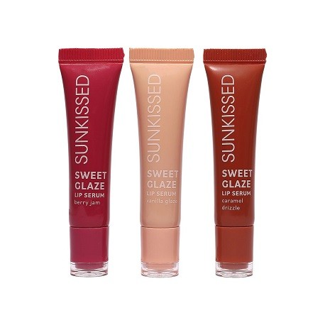 Sunkissed Sweet Glaze Lip Serum  (3x 10ml)