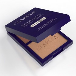 CLARESA Duo Palette Creamy & Pressed Bronzer 02 Sun Tropez (8.5g) Sunkissed Glow Duo