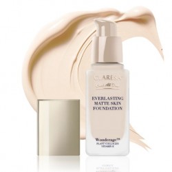 CLARESA Care All Day Everlasting Matte Skin Foundation 01 Porcelain (32ml) 24H Full Coverage & Care