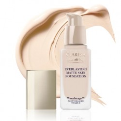 CLARESA Care All Day Everlasting Matte Skin Foundation 02 Light Beige (32ml) 24H Full Coverage & Care