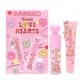 Sunkissed x Love Hearts Cherry Lip Gloss & Lip Conditioner Duo Gift Set