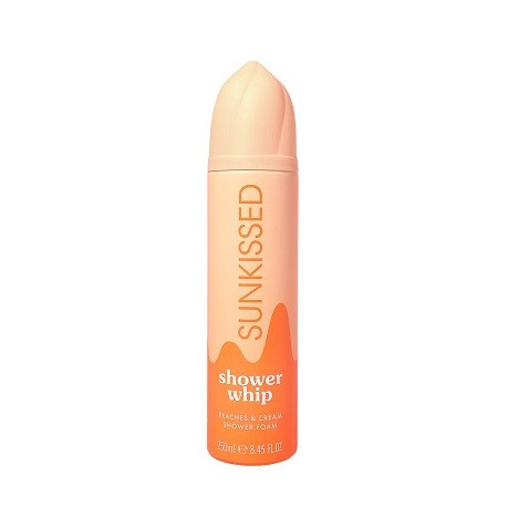 Sunkissed Peaches & Cream Shower Whip Shower Foam 250ml