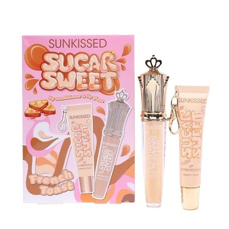 Sunkissed Sugar Sweet French Toast Scent Lip Gloss & Lip Conditioner Duo Set