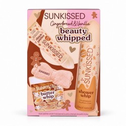 Sunkissed Gingerbread & Vanilla Beauty Whipped 4 Piece Bath & Body Gift Set 510ml
