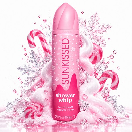 Sunkissed Candy Frost Shower Whip Shower Foam 250ml