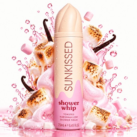 Sunkissed Toasted Marshmallow Shower Whip Shower Foam 250ml