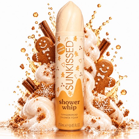 Sunkissed Gingerbread Shower Whip Shower Foam 250ml