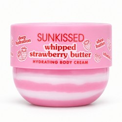 Sunkissed Whipped Collection Strawberry Butter Hydrating Body Cream 270g