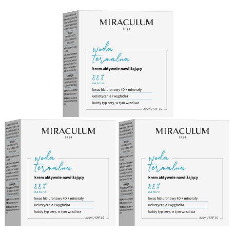 Miraculum Thermal Water Actively Moisturizing Day Cream SPF15 50ml