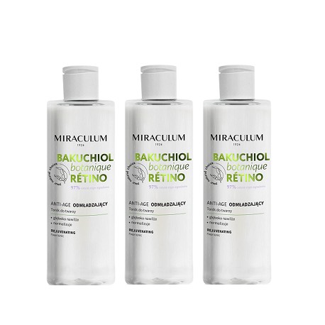 Miraculum Bakuchiol Anti-Age Rejuvenating Face Tonic 200ml