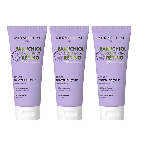 Miraculum Bakuchiol Anti-Age Exfoliates & Cares Facial Peeling 100ml