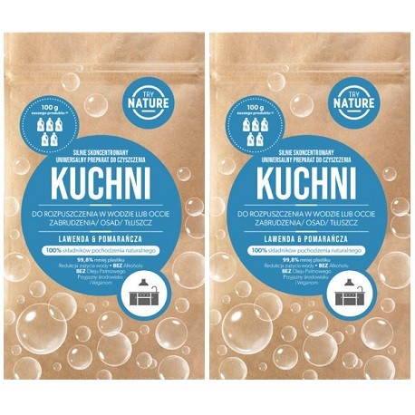 Try Nature Υπερσυμπυκνωμένο Καθαριστικό Κουζίνας (100g)